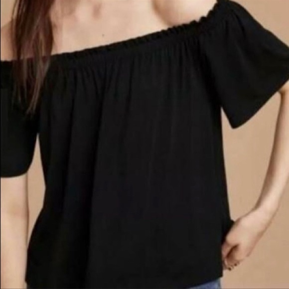 ARITZIA Wilfred Free Satre Off Shoulder Blouse - Picture 1 of 8